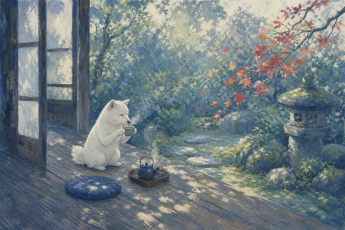 印象派の油絵風