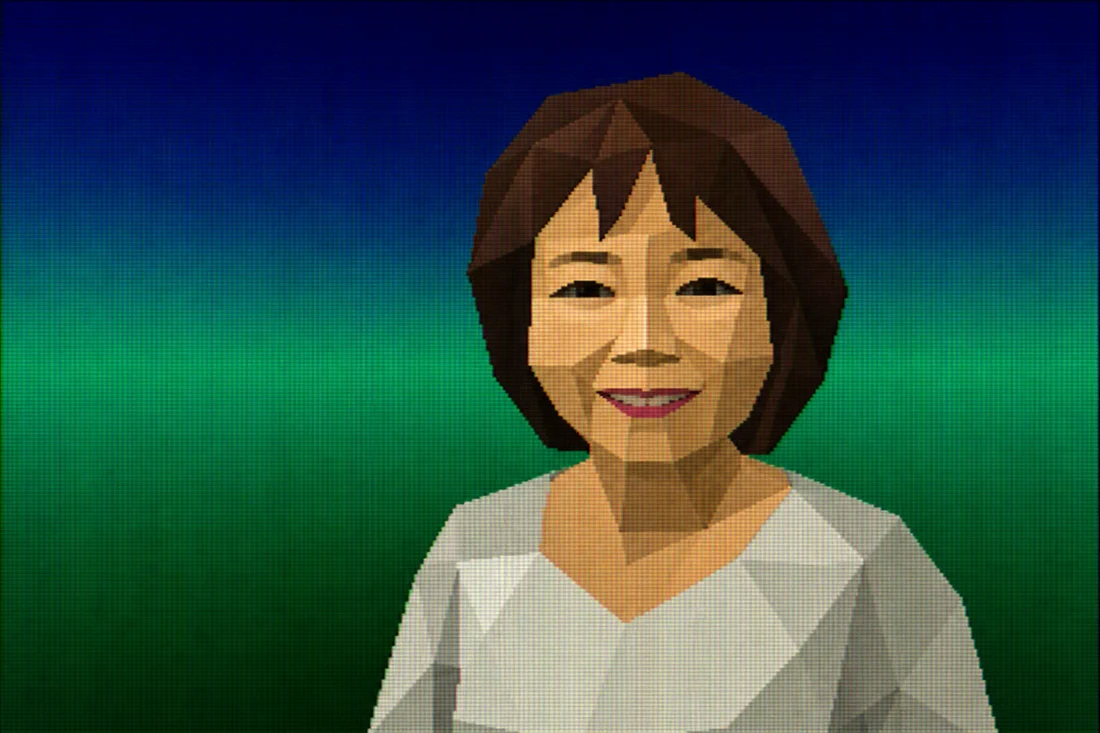 1990年代のゲーム画面風の1枚