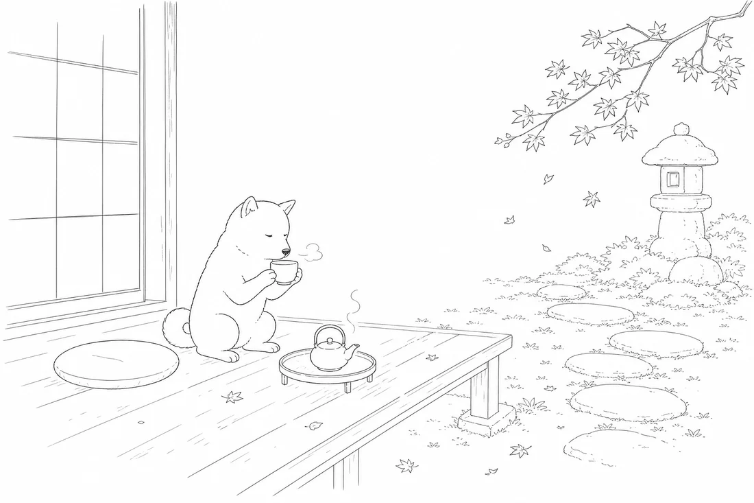 ラインアート（一筆線画）